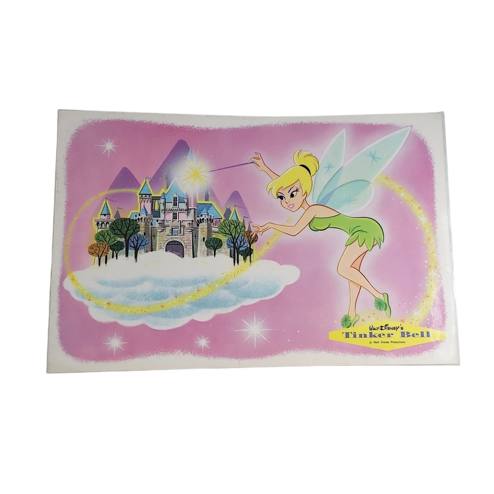 1970's Walt Disney's Tinker Bell Placemat